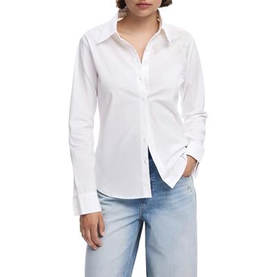 Desigual CAM_BRASFLO, 1001 Ecrudo, S, Vit, S Desigual CAM_BRASFLO, 1001 Ecrudo, S, Vit, S