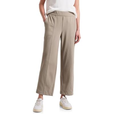 Street One Dam raka ben twillbyxor, Buff Grey, 40 Street One Dam raka ben twillbyxor, Buff Grey, 40