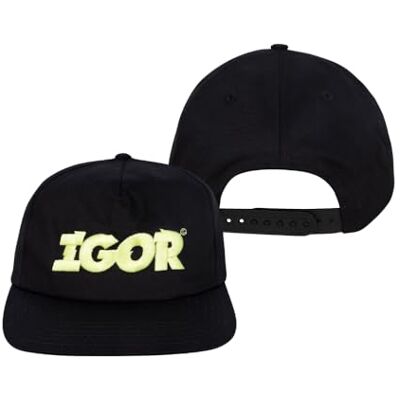 Tyler, The Creator Unisex Igor hatt för vuxna, svart, en storlek, svart, one size Tyler, The Creator Unisex Igor hatt för vuxna, svart, en storlek, svart, one size