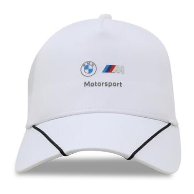 PUMA BMW M Motorsport Baseballkeps, White, One Size, vit, one size PUMA BMW M Motorsport Baseballkeps, White, One Size, vit, one size