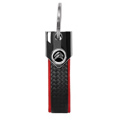 4R Quattroerre.it Citroen Officiell röd nyckelring, kol, logotyp svart, Röd, Taglia unica 4R Quattroerre.it Citroen Officiell röd nyckelring, kol, logotyp svart, Röd, Taglia unica