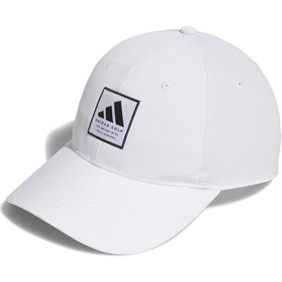 adidas Uniseks GOLF PERFORMANCE HAT, white, M-L adidas Uniseks GOLF PERFORMANCE HAT, white, M-L