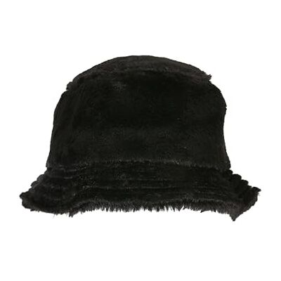 Flexfit Unisex Hut Fake Fur Bucket Hat black one size Flexfit Unisex Hut Fake Fur Bucket Hat black one size