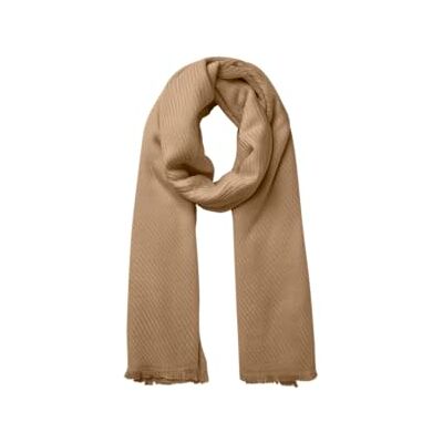 Vero Moda Accessories VMNOMI lång halsduk GA halsduk, Tan, One Size Vero Moda Accessories VMNOMI lång halsduk GA halsduk, Tan, One Size