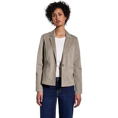 Street One kort twillblazer, Buff Grey, 44 Street One kort twillblazer, Buff Grey, 44