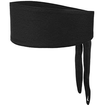 NIKE unisex – vuxen bandana huvud slips pannband, svart, en storlek NIKE unisex – vuxen bandana huvud slips pannband, svart, en storlek