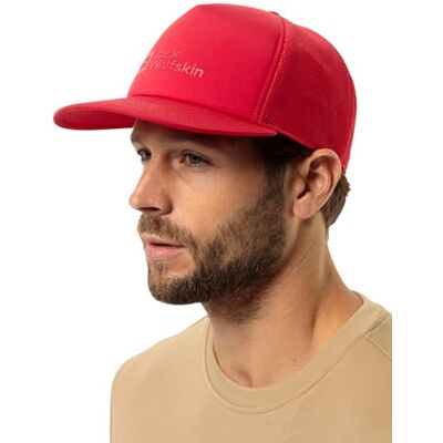 Jack Wolfskin Uson Baseballkeps, lysande röd, en storlek blandad, Glänsande röd, One size Jack Wolfskin Uson Baseballkeps, lysande röd, en storlek blandad, Glänsande röd, One size