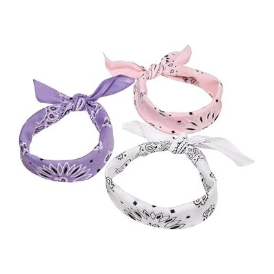 Urban Classics Unisex TB4180-Multicolor 3-pack bandana, lila vit rosa en storlek (3-pack), Lila + vit + ros, One size Urban Classics Unisex TB4180-Multicolor 3-pack bandana, lila vit rosa en storlek (3-pack), Lila + vit + ros, One size