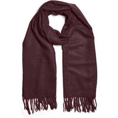 PIECES Pcnoah Long Scarf Noos Bc, tawny port, Einheitsgröße PIECES Pcnoah Long Scarf Noos Bc, tawny port, Einheitsgröße