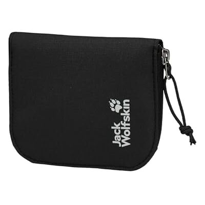 Jack Wolfskin Unisex Konya Wallet resetillbehör plånbok, svart, svart, Einheitsgröße Jack Wolfskin Unisex Konya Wallet resetillbehör plånbok, svart, svart, Einheitsgröße