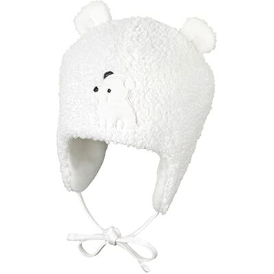 Sterntaler Baby flicka mössa baby inkammössa isbjörn, Beige, 41 Sterntaler Baby flicka mössa baby inkammössa isbjörn, Beige, 41