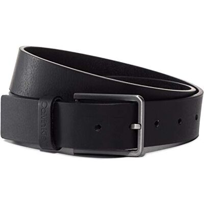 Calvin Herrbälte 3,5 cm essentiellt läderbälte, svart, 100 (Taille fabricant: 95) Calvin Herrbälte 3,5 cm essentiellt läderbälte, svart, 100 (Taille fabricant: 95)