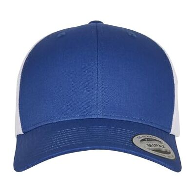 Flexfit Unisex Retro Trucker 2-tons basebollkeps, royal/vit, en storlek, Kunglig/vit, one size Flexfit Unisex Retro Trucker 2-tons basebollkeps, royal/vit, en storlek, Kunglig/vit, one size