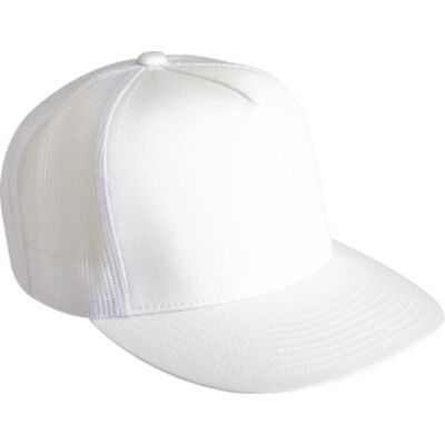 Flexfit Unisex klassisk truckerkeps, dam och herr, finns i 4 färger, en storlek, Vit, one size Flexfit Unisex klassisk truckerkeps, dam och herr, finns i 4 färger, en storlek, Vit, one size