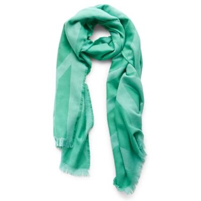 Cecil dam mönstrad halsduk, Aventurin Green, A Cecil dam mönstrad halsduk, Aventurin Green, A