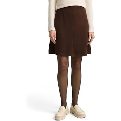 TOM TAILOR damkjol, 39062 – Dark Pecan Brown Melange, 38 TOM TAILOR damkjol, 39062 – Dark Pecan Brown Melange, 38