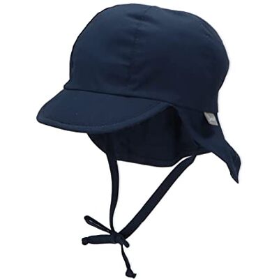 Sterntaler Baby flickor Schirmmütze Mit Nackenschutz hatt, Blå (Marin 300), 41 Sterntaler Baby flickor Schirmmütze Mit Nackenschutz hatt, Blå (Marin 300), 41