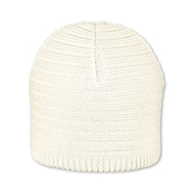 Sterntaler Unisex barn stickad mössa baby stickad mössa ribba, Beige, 41 Sterntaler Unisex barn stickad mössa baby stickad mössa ribba, Beige, 41