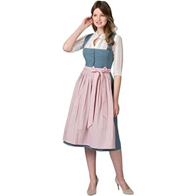 Stockerpoint Dam Dirndl Madeline klänning, ljusblå, standard Stockerpoint Dam Dirndl Madeline klänning, ljusblå, standard