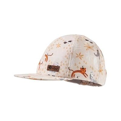 Sterntaler Baseball Cap Djurparksdjur – Basecap pojkar – sköldpadda för spädbarn med gummiband av bomull med djurparksdjur – skyddar huvud och ögon från solen – Basekeps för spädbarn, Beige, 45 Sterntaler Baseball Cap Djurparksdjur – Basecap pojkar – sköldpadda för spädbarn med gummiband av bomull med djurparksdjur – skyddar huvud och ögon från solen – Basekeps för spädbarn, Beige, 45