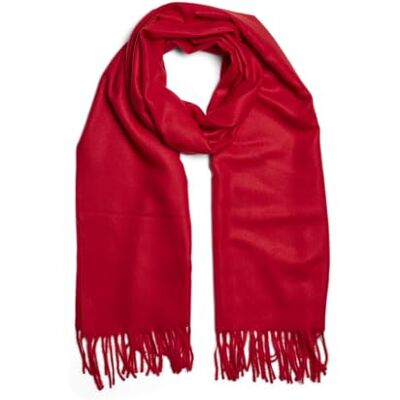 PIECES Pcnoah Long Scarf Noos Bc, Goji Berry, Einheitsgröße PIECES Pcnoah Long Scarf Noos Bc, Goji Berry, Einheitsgröße