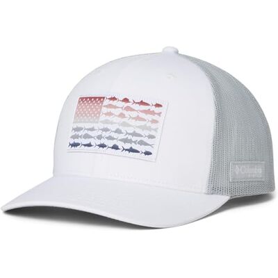 Columbia Unisex vuxna PFG fiskflagga nät knäppning tillbaka stängning, vit/sval grå/fiskflagga, enhetsgre, Vit/sval grå/fiskflagga, one size Columbia Unisex vuxna PFG fiskflagga nät knäppning tillbaka stängning, vit/sval grå/fiskflagga, enhetsgre, Vit/sval grå/fiskflagga, one size