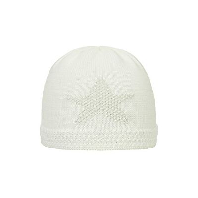 Döll Unisex, stickad mössa, Vit (Snow White 1050), 37 Döll Unisex, stickad mössa, Vit (Snow White 1050), 37
