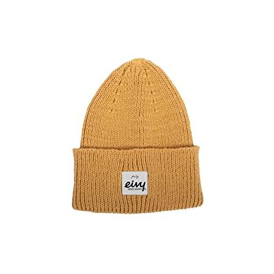 Eivy Dam påsk ribbad ull beanie-mössa, Blekning bärnsten, En Storlek Eivy Dam påsk ribbad ull beanie-mössa, Blekning bärnsten, En Storlek