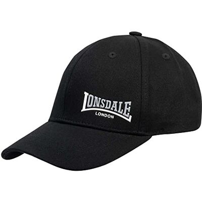 Lonsdale Keps ENVILLE, Svart/vit/ash, One size, 114963 Lonsdale Keps ENVILLE, Svart/vit/ash, One size, 114963
