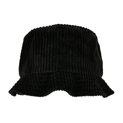 Flexfit Unisex Big Corduroy Bucket Hat, svart, en storlek, svart, En Storlek Flexfit Unisex Big Corduroy Bucket Hat, svart, en storlek, svart, En Storlek