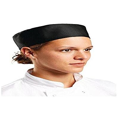 Whites Chefs Clothing Whites Chefs Apparel A206-S Kock Skalle Keps, Svart Whites Chefs Clothing Whites Chefs Apparel A206-S Kock Skalle Keps, Svart