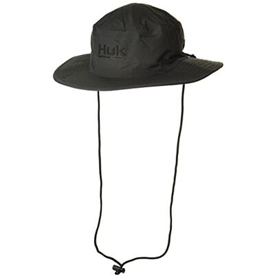 HUK Boonie-hatt för män med brett brätte fiskehatt, massiv – vulkanaska, en storlek, Massiv – vulkanisk aska, En Storlek HUK Boonie-hatt för män med brett brätte fiskehatt, massiv – vulkanaska, en storlek, Massiv – vulkanisk aska, En Storlek