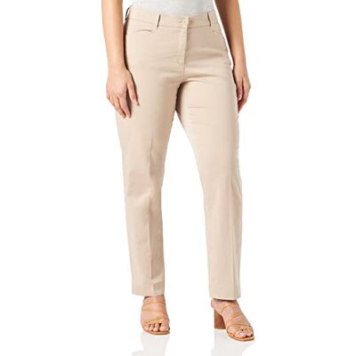 Brax Mara dambyxor: Förkortade chinos i staden – sport, bomullsatin, färgglans, artikelnr. 78-1557, sand, 32W x 34L Brax Mara dambyxor: Förkortade chinos i staden – sport, bomullsatin, färgglans, artikelnr. 78-1557, sand, 32W x 34L