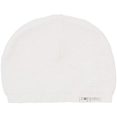Noppies Unisex baby U-hatt stickad Rosita beanie-mössa, Vit (vit C001), 0-3 Månader Noppies Unisex baby U-hatt stickad Rosita beanie-mössa, Vit (vit C001), 0-3 Månader