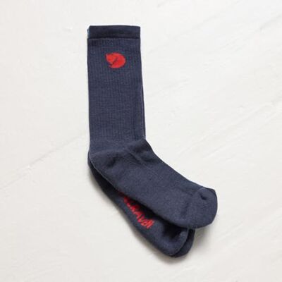 Fjällräven Unisex ullstrumpor, marinblå, XL Fjällräven Unisex ullstrumpor, marinblå, XL