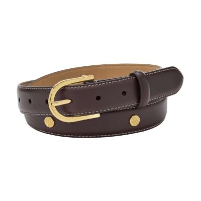 Fossil Women's Jessie Belt, Brown, Medium, BRUN, M Fossil Women's Jessie Belt, Brown, Medium, BRUN, M