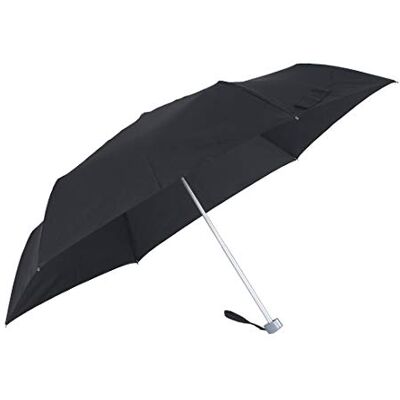 Samsonite Rain Pro 3 Section Manual Flat Paraply 24 cm, svart Samsonite Rain Pro 3 Section Manual Flat Paraply 24 cm, svart