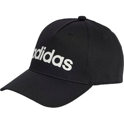 adidas Unisex Vuxen DAILY CAP, Black / White / White, XXS adidas Unisex Vuxen DAILY CAP, Black / White / White, XXS