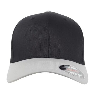 Flexfit unisexkeps, Blå/silver, S-M Flexfit unisexkeps, Blå/silver, S-M