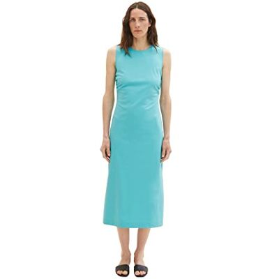 TOM TAILOR Dam 1036661 klänning, 26007-Teal Radiance, 36, 26007 – Teal Radiance, 36 TOM TAILOR Dam 1036661 klänning, 26007-Teal Radiance, 36, 26007 – Teal Radiance, 36