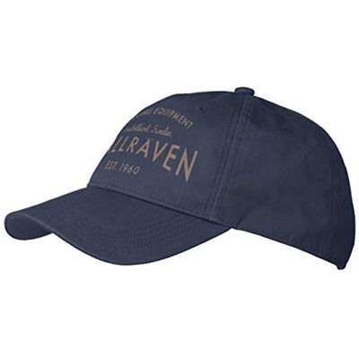 Fjällräven Est. 1960 keps – unisex vuxna Mörkblå S/M Fjällräven Est. 1960 keps – unisex vuxna Mörkblå S/M