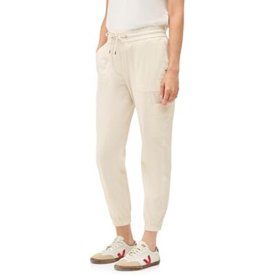 Cecil Randiga cargobyxor för kvinnor, ljusbeige, XL / 28L Cecil Randiga cargobyxor för kvinnor, ljusbeige, XL / 28L