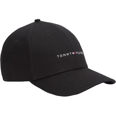 Tommy Hilfiger Herr TH Foundation HCT 6 Panel Cap AM0AM14045 Keps, Svart, En Storlek, svart (svart), one size Tommy Hilfiger Herr TH Foundation HCT 6 Panel Cap AM0AM14045 Keps, Svart, En Storlek, svart (svart), one size