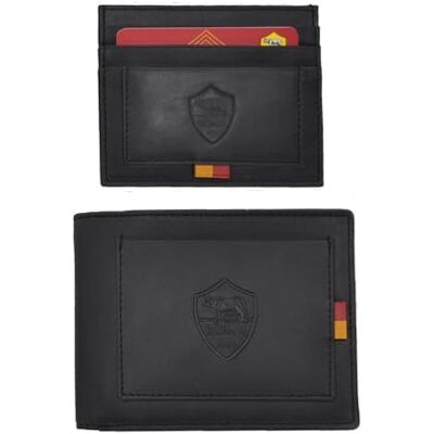 AS Roma 163441, resetillbehör-unisex-vuxen-plånbok, unik, Svart, Taglia Unica AS Roma 163441, resetillbehör-unisex-vuxen-plånbok, unik, Svart, Taglia Unica