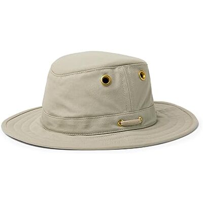 Tilley T5 Unisex Cotton Duck Hat (Khaki, 7 1/2) Tilley T5 Unisex Cotton Duck Hat (Khaki, 7 1/2)