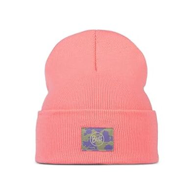Buff Stickad mössa för pojkar och flickor, extremt kall, praktisk, mångsidig, mode, värmeisolering, bekväm, en storlek, rosa Buff Stickad mössa för pojkar och flickor, extremt kall, praktisk, mångsidig, mode, värmeisolering, bekväm, en storlek, rosa