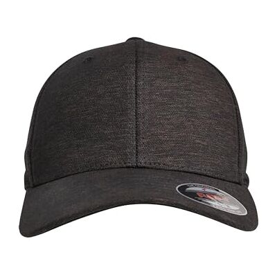 Flexfit Unisex keps naturlig melange dam/herr baseballkeps smal passform, svart, L/XL Flexfit Unisex keps naturlig melange dam/herr baseballkeps smal passform, svart, L/XL