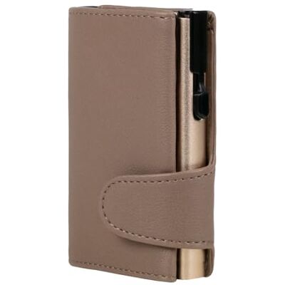 CLICKSAFE Unisex myntbörs resetillbehör plånbok, GRÅ, 10,0 x 6,5 x 2,5 cm CLICKSAFE Unisex myntbörs resetillbehör plånbok, GRÅ, 10,0 x 6,5 x 2,5 cm