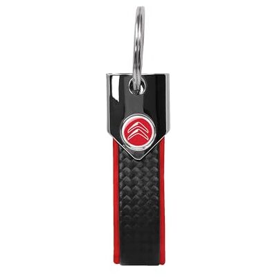 4R Quattroerre.it Citroen Officiell röd nyckelring, kol, logotyp röd, Röd, Taglia unica 4R Quattroerre.it Citroen Officiell röd nyckelring, kol, logotyp röd, Röd, Taglia unica