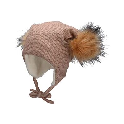 Sterntaler Flickor Inka tofsmössa, beige, 47 Sterntaler Flickor Inka tofsmössa, beige, 47